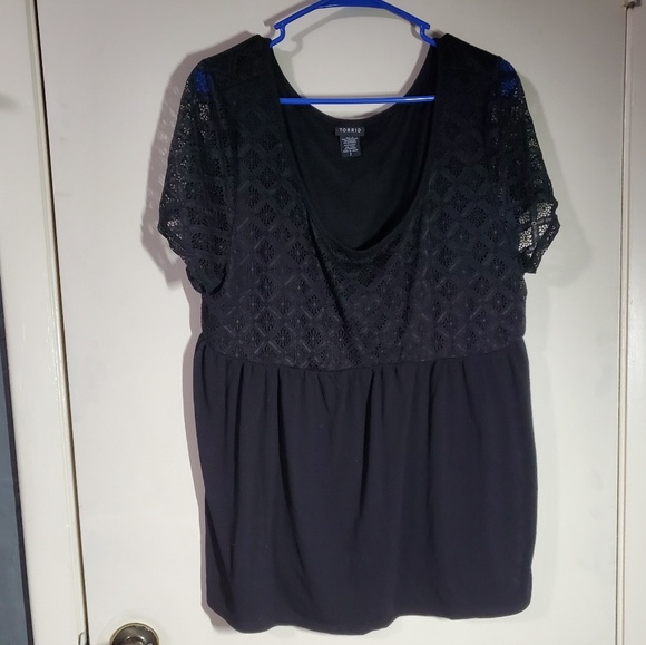 torrid Tops - Torrid babydoll Top torrid Tops - Torrid babydoll Top